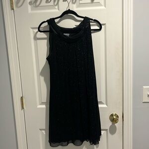 Little black sparkly dress